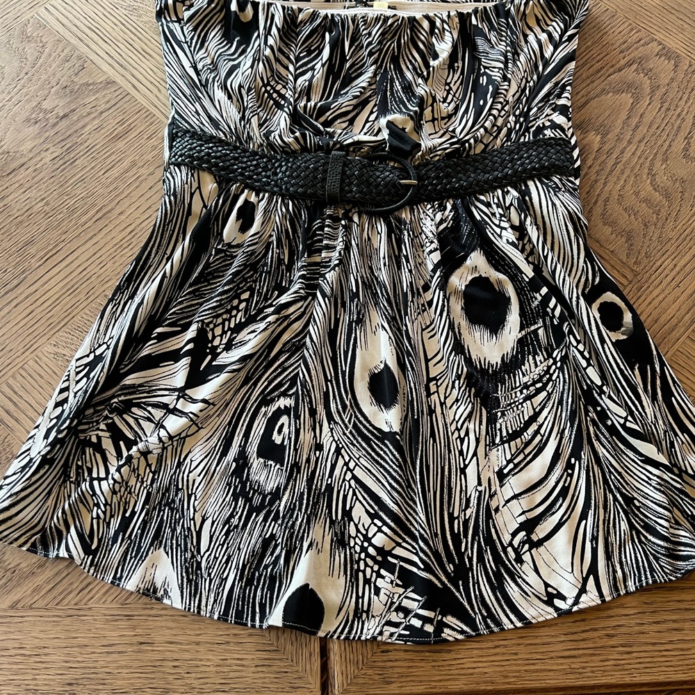 Sky Strapless Top Size L